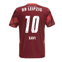 Fotbalové Dres RB Leipzig Xavi Simons #10 Venkovní 2024-25 Krátký Rukáv